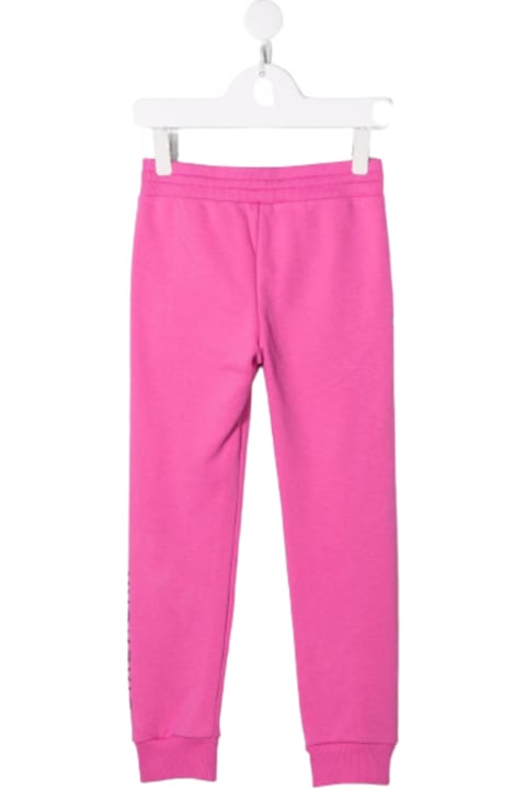 Givenchy Kids Girl's Pink Cotton Jogger With Logo Print