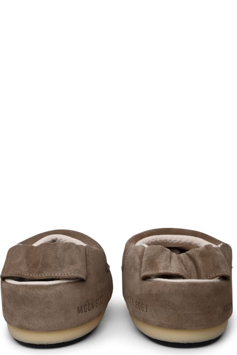 Moon Boot 'band' In Beige Suede Sandals | italist