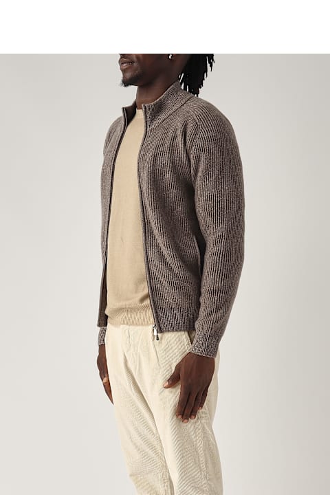 Gran Sasso Clothing for Men Gran Sasso Cardigan Full Zip Cachemire Cardigan