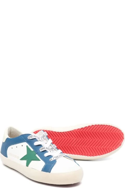 Shoes for Baby Boys Bonpoint Bonpoint X Golden Goose Sneakers In Northern Blue