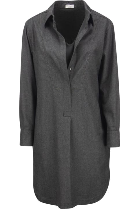 Coats & Jackets for Women Brunello Cucinelli Wool Dress
