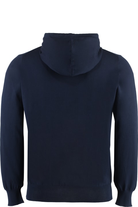 Canali Men Canali Knitted Hoodie