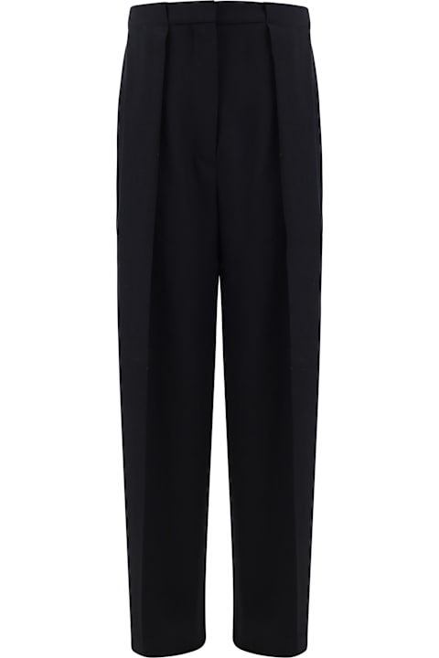 Balmain Pants & Shorts for Women Balmain Grain De Poudre Pants