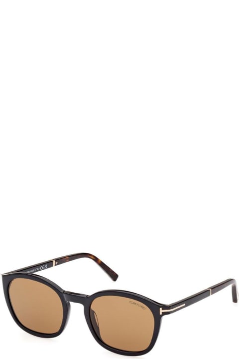 Tom Ford Eyewear Eyewear for Men Tom Ford Eyewear Round Frame Polarized Jason Sunglasses