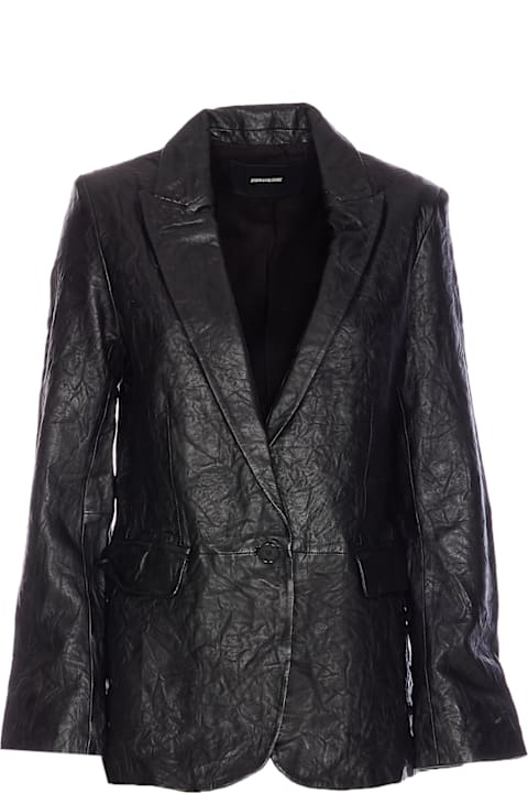 Zadig & Voltaire for Men Zadig & Voltaire Valse Leather Jacket