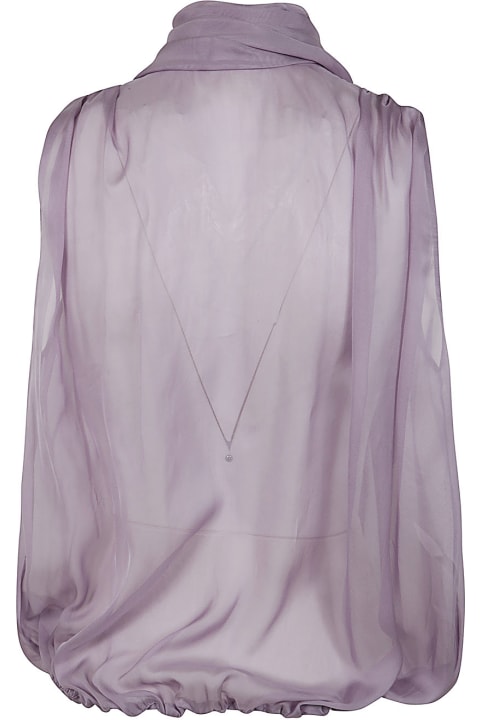 Fashion for Women Blumarine 4c091a Blouse With Bow