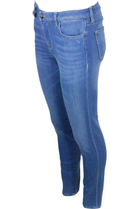 Jeans Trousers In Slim Stretch Denim