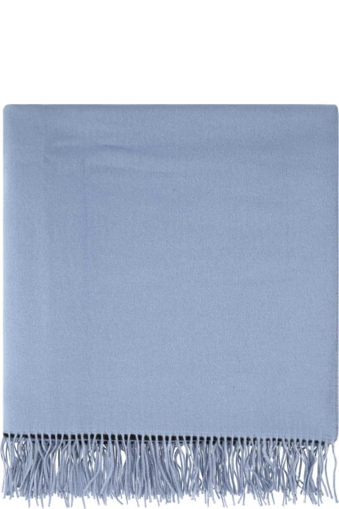 Prada Home Décor Prada Powder Blue Cashmere Blanket