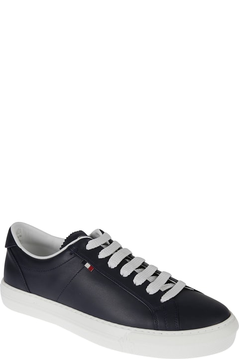 Moncler Sneakers for Men Moncler Monaco Leather Sneakers