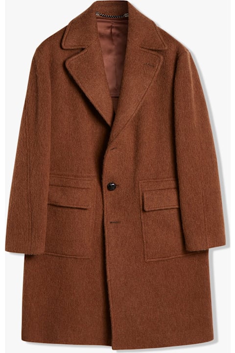 Homeware doppiaa Aamburgo Shetland Wool Coat
