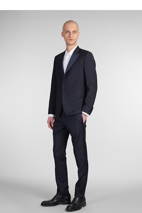 Paul Smith Suits for Men Paul Smith In Blue Wool