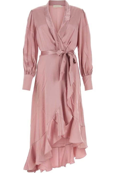Zimmermann Dresses for Women Zimmermann Pink Silk Dress