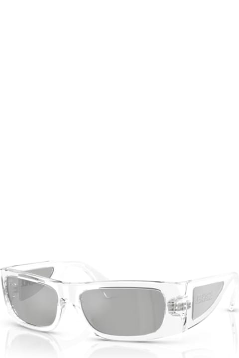 Versace Eyewear for Kids Versace Eyewear Versace 0ve4482 Lens Logo 148/8v Cristallo Sunglasses