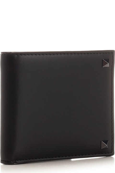 メンズ Valentino Garavaniのアクセサリー Valentino Garavani 'rockstud' Bifold Wallet