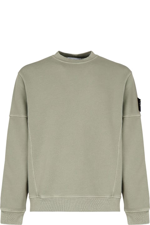 Fleeces & Tracksuits for Men Stone Island Sweatshirt With Logo Patch