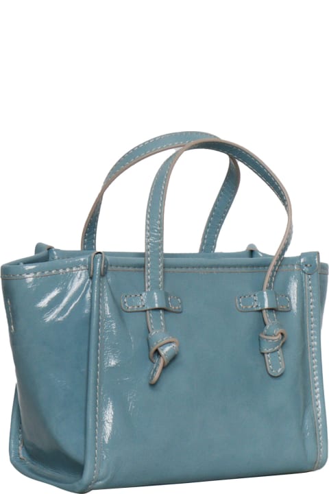 ウィメンズ Gianni Chiariniのバッグ Gianni Chiarini Light Blue Leather Bag