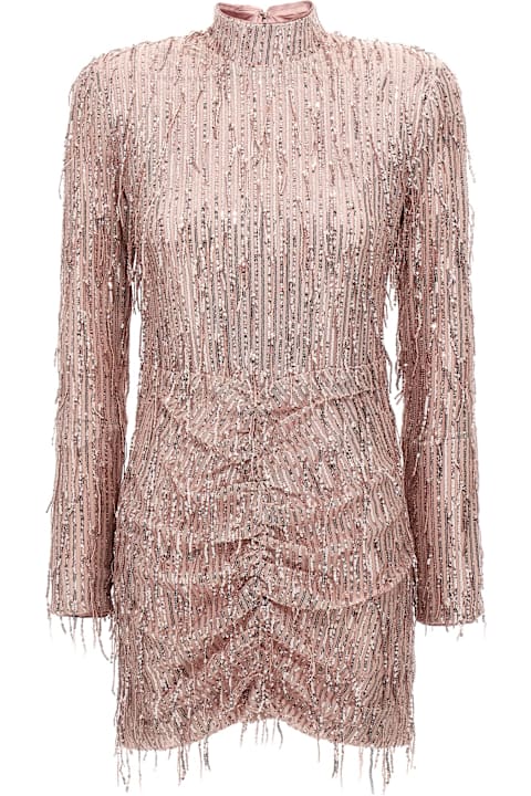 Rotate by Birger Christensen Dresses for Women Rotate by Birger Christensen Sequin Fringe Mini Dress
