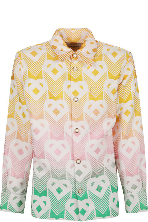 Casablanca Coats & Jackets for Women Casablanca Gradient Heart Shirt