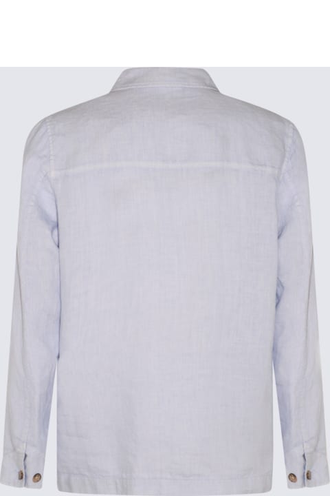Altea Coats & Jackets for Men Altea Light Violet Linen Shirt