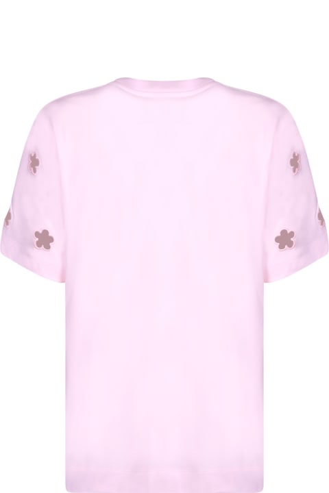 ウィメンズ Simone Rochaのトップス Simone Rocha Floral Cut-out T-shirt