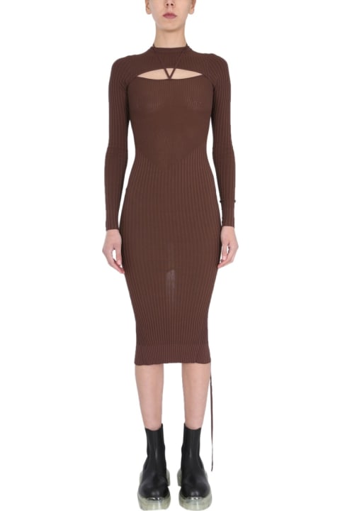 ANDREĀDAMO for Women ANDREĀDAMO Dress With Cut Out Detail