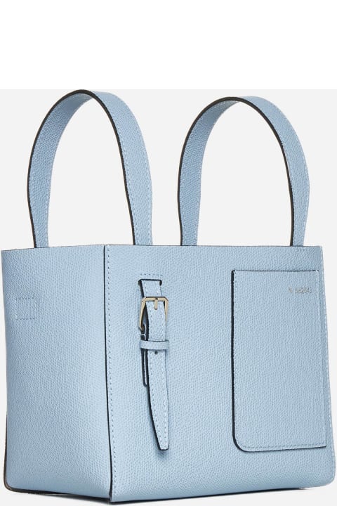 Fashion for Women Valextra Leather Mini Bucket Bag