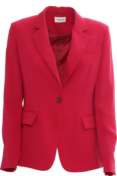 Parosh for Women Parosh Single Breasted Jacket