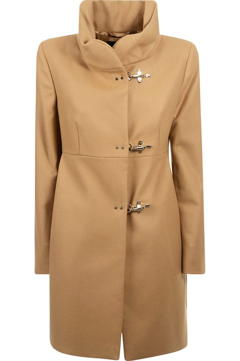 Homeware Fay Three-lock Mid-length Coat
