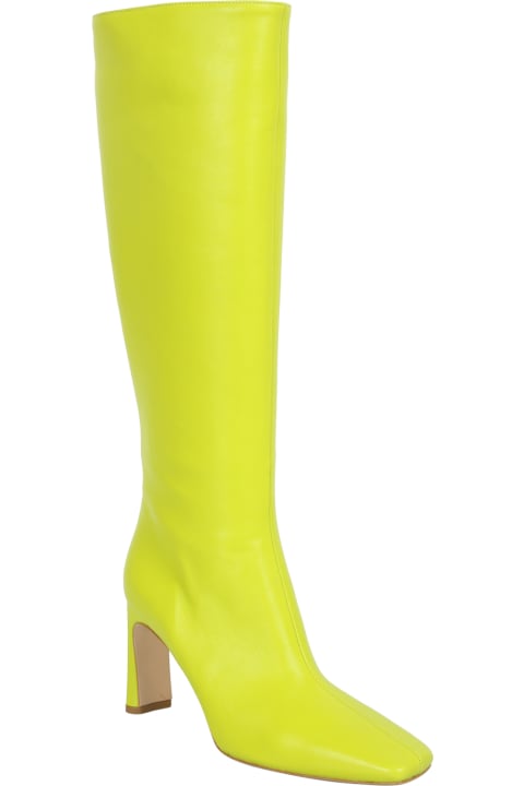 ウィメンズ Leonie Hanneのブーツ Leonie Hanne High-heel Micro-glitter Boots