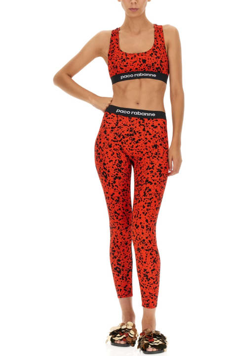 Paco Rabanne for Women Paco Rabanne Leggings With Logoed Band