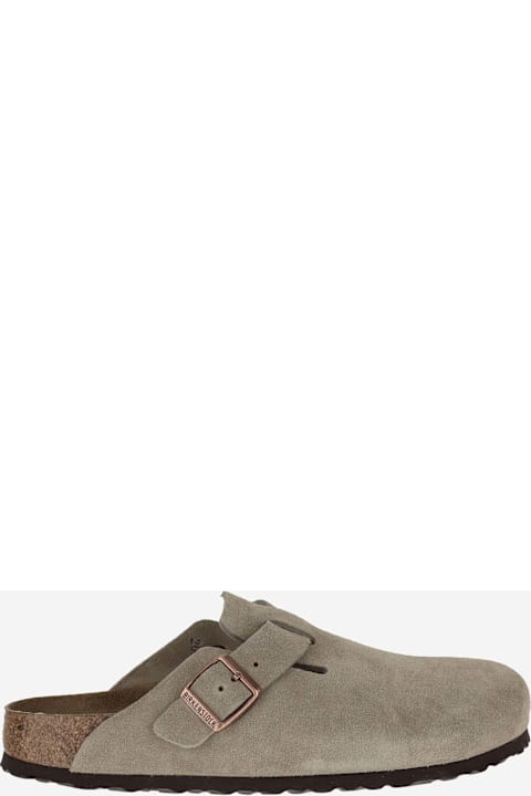 Birkenstock Boston Suede Sabot