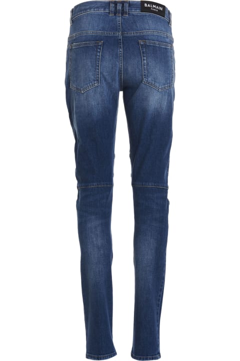 Zip Detail Jeans