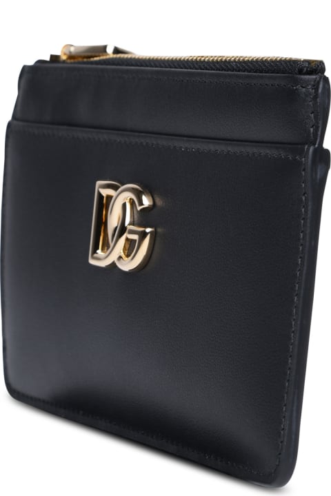 Fashion for Women Dolce & Gabbana Black Leather Cardholder