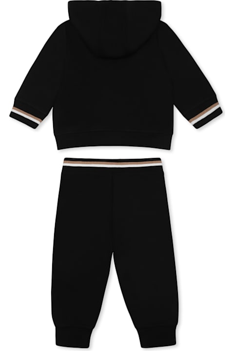 Hugo Boss Bodysuits & Sets for Baby Boys Hugo Boss Black Suit For Baby Boy With Logo