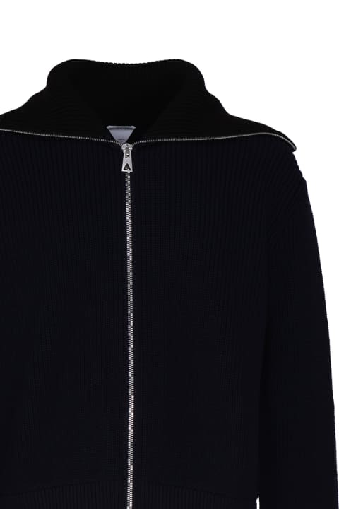Sweaters for Men Bottega Veneta Ribbed Wool Cardigan