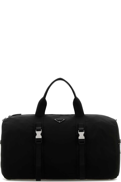 Homeware Prada Black Nylon Travel Bag