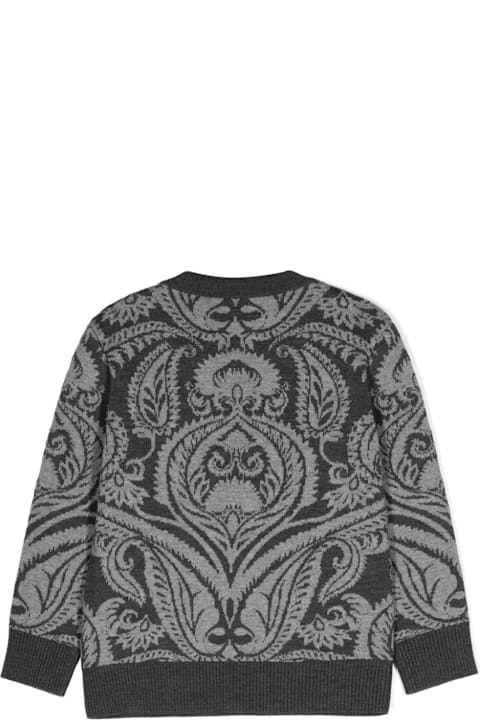 Etro Sweaters & Sweatshirts for Boys Etro Maglione Con Motivo Jacquard