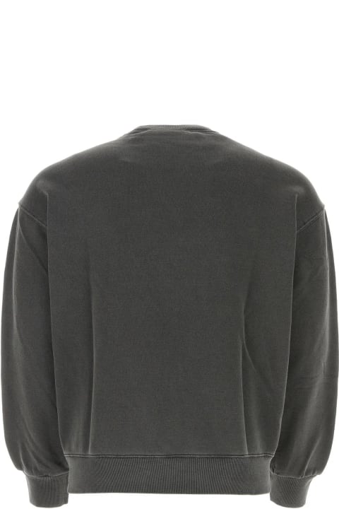 Fleeces & Tracksuits for Men Carhartt Dark Grey Cotton Nelson Sweat