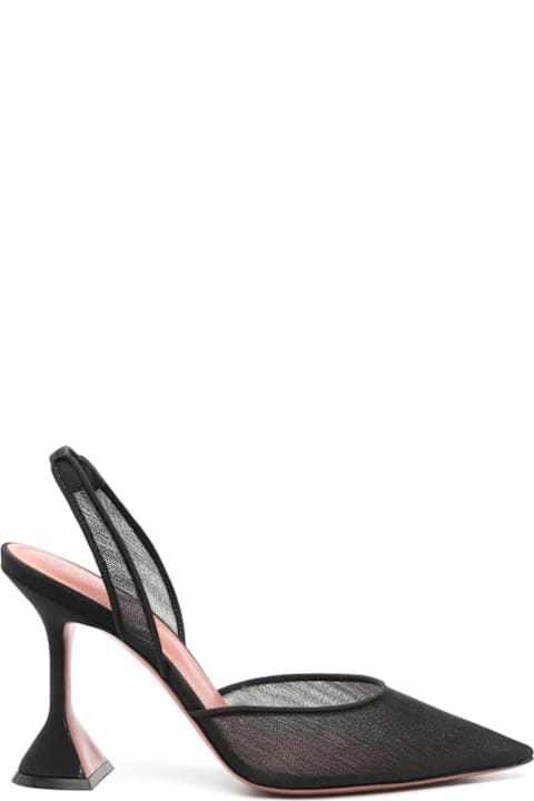 Amina Muaddi Holli Slingback Pumps