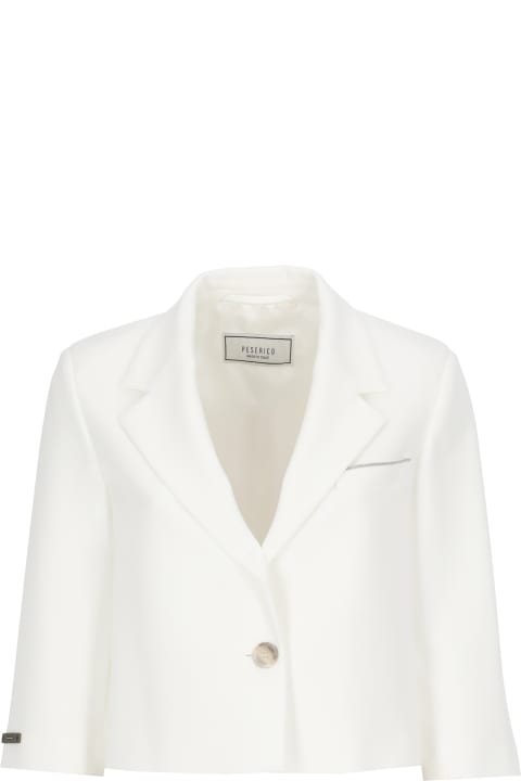 Peserico Coats & Jackets for Women Peserico Viscose Single Breasted Blazer