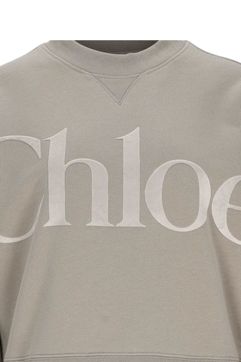 Chloé Sweaters for Women Chloé Logo Crewneck Sweatshirt