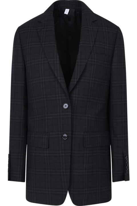 Coats & Jackets for Women Burberry Check Motif Jacket
