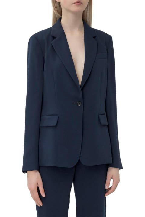 Parosh Coats & Jackets for Women Parosh Blue Blazer