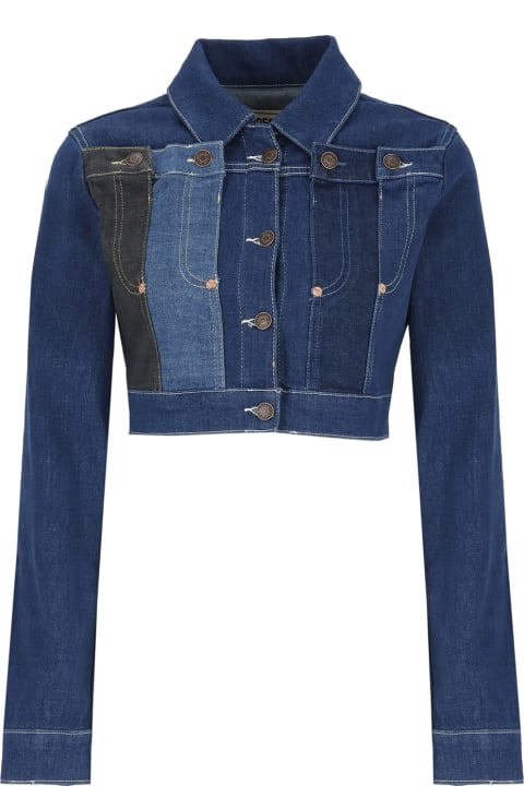 Fashion for Women M05CH1N0 Jeans Cotton Denim Jacket