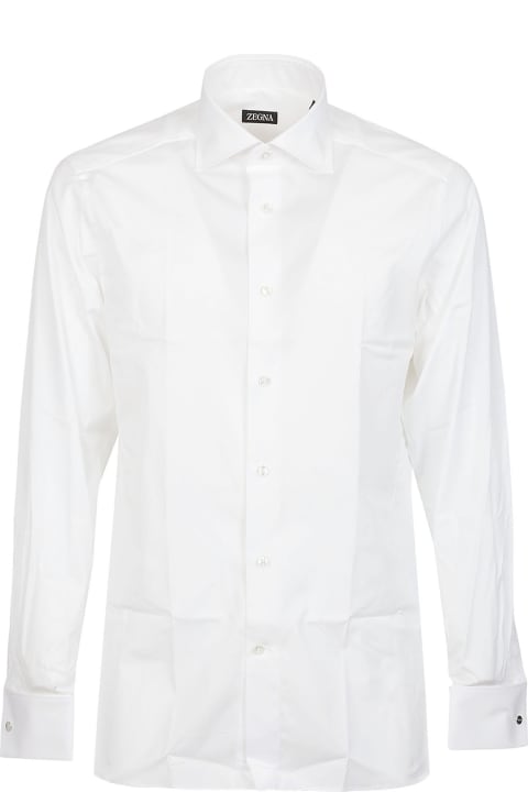 Zegna Men Zegna Lux Tailoring Long Sleeve Shirt