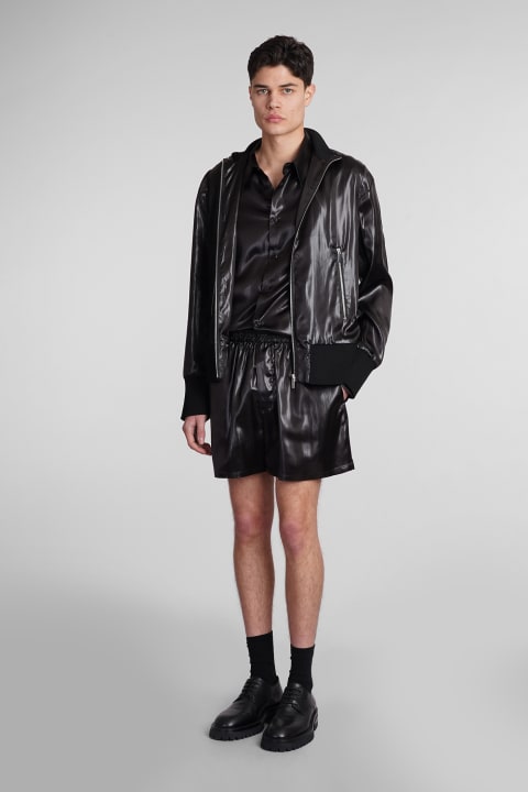 Sapio Clothing for Men Sapio N13 Casual Jacket In Black Triacetate