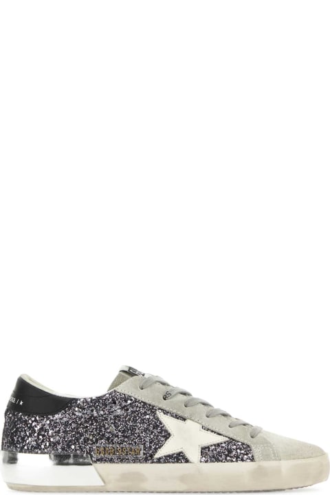Fashion for Women Golden Goose Multicolor Suede And Fabric Superstar Classic Sneakers