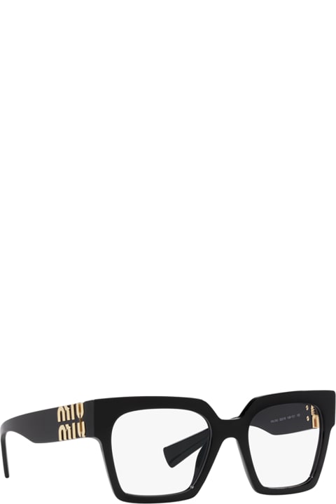 Miu Miu Eyewear Eyewear for Women Miu Miu Eyewear Mu 04uv Black Glasses