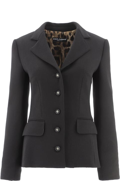 Dolce & Gabbana for Women Dolce & Gabbana Single Breasted Jacket