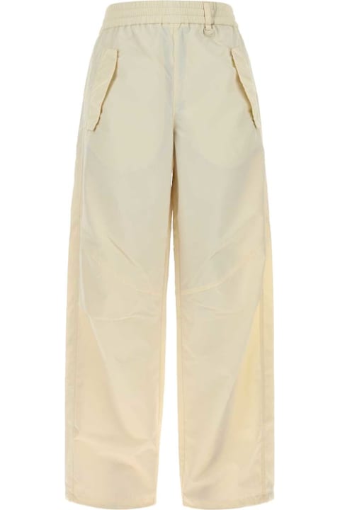 Herno Pants & Shorts for Women Herno Ivory Nylon Pant